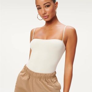 GOOD AMERICAN SEAMLESS SKINNY STRAP BODYSUIT